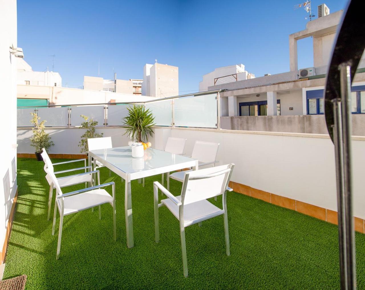2 Big Terraces Penthouse City Center Alicante Buitenkant foto