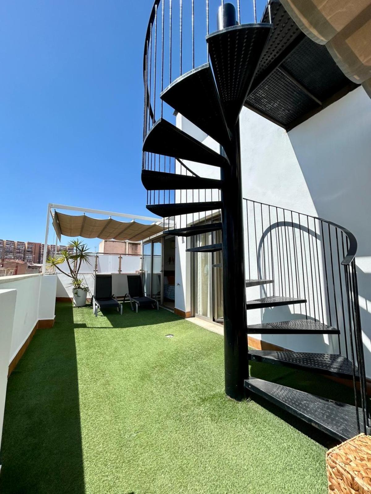 2 Big Terraces Penthouse City Center Alicante Buitenkant foto